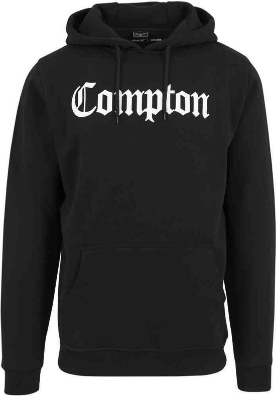 Sweat à Capuche Compton Pour Homme – Coupe Confortable – Taille 5XL – Noir – Marque Mister Tee