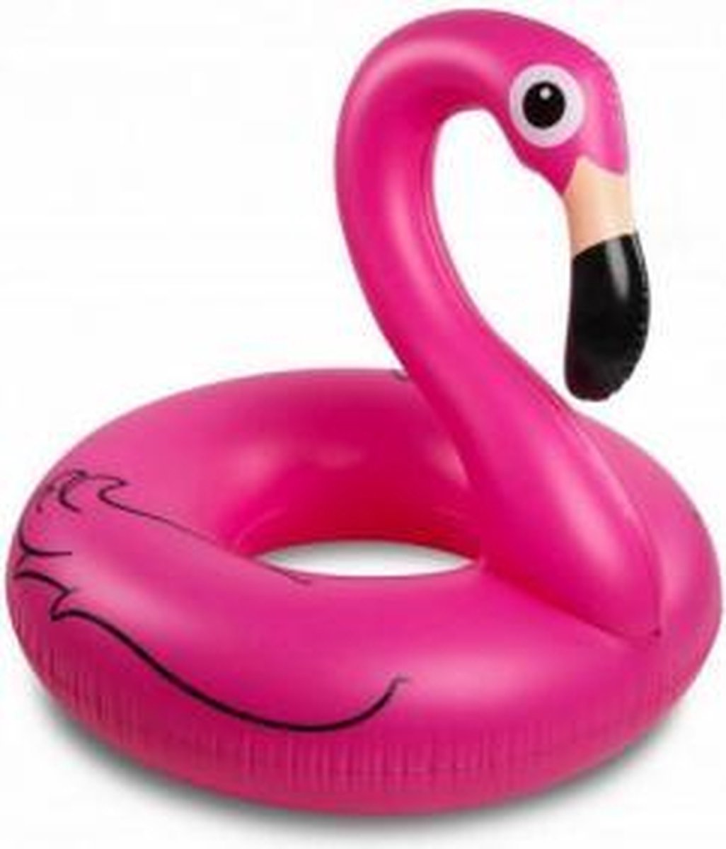 Afgekeurd welvaart eetbaar Opblaasbare Flamingo Zwemband 60CM - Opblaasband Roze Zwart - Opblaaswiel  voor Meisjes... | bol.com