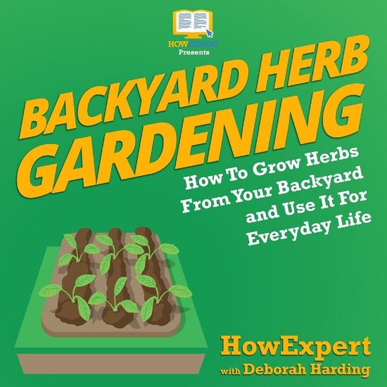 Backyard Herb Gardening - cover