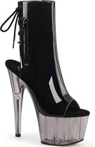 Pleaser Enkellaars -38 Shoes- ADORE-1018T US 8 Zwart