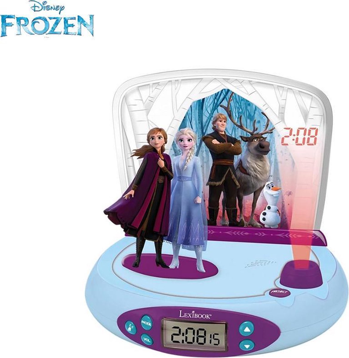 Lexibook Disney Frozen 2 wekkerradio met projectie - Disney speelgoed -  frozen speelgoed | bol.com