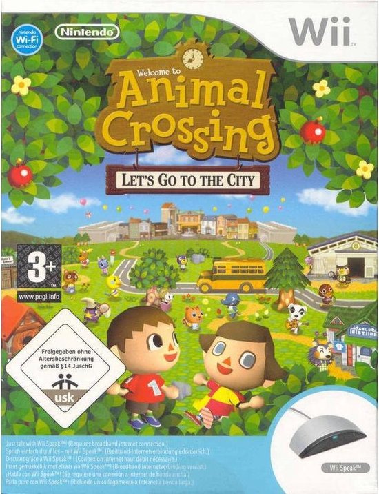 Animal Crossing + Wii Speak – Nintendo Wii