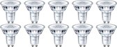 PHILIPS - LED Spot 10 Pack - CorePro 830 36D - GU10 Fitting - Dimbaar - 5W - Warm Wit 3000K | Vervangt 50W - BES LED