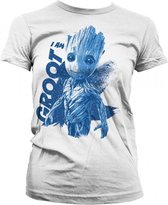 GUARDIANS OF THE GALAXY - T-Shirt I Am Groot - GIRL (M)