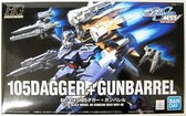 Gundam: High Grade - 105Dagger and Gunbarrel 1:144 Model Kit