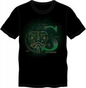 Harry Potter - Men T-Shirt Glow in the Dark - Slytherin - (XXL)