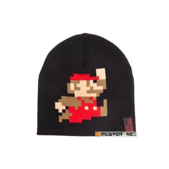 Nintendo - Super Mario Beanie / Muts - Zwart