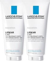 La Roche-Posay Lipikar Lichaamsmelk - 2x200ml - droge huid