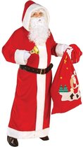 Widmann - Kerst & Oud & Nieuw Kostuum - Santa Claus Kerstmanjas XL Kostuum - Rood - XL - Kerst - Verkleedkleding