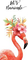 Strandlaken - strand handdoek - Badhanddoek - zwembad -  Flamingo - 90x170 cm