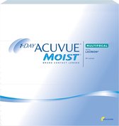 +6.00 - 1-DAY ACUVUE® MOIST MULTIFOCAL - Laag - 90 pack - Daglenzen - BC 8.40 - Multifocale contactlenzen