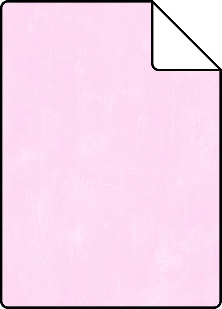 Proefstaal ESTAhome behang krijtverfeffect licht roze - 26.5 x 21 cm - 128002-S
