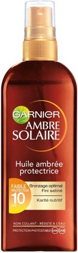 Garnier Ambre Solaire Zonnebrandspray Olie SPF 10 - 150 ml