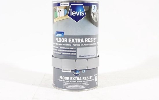 Levis Expert - Floor Extra Resist - Satin - Muisgrijs - 0.75L | bol.com