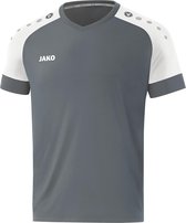 Jako Sportshirt - Maat 140  - Unisex - grijs,wit