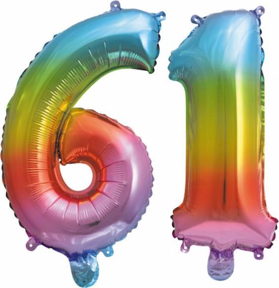 Ballon numéro 3 ans fête vide 86cm - Partywinkel