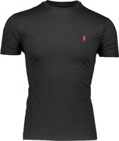 Polo Ralph Lauren T-shirt Zwart Getailleerd - Maat XL - Mannen - Never out of stock Collectie - Katoen