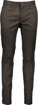 Hugo Boss  Broek Groen Getailleerd - Maat W34 X L34 - Heren - Never out of stock Collectie - Wol;Polyester;Polyamide;Elasta