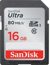 SanDisk geheugenkaart - SD-kaart - 16 GB