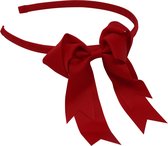 Jessidress Haarband Haar Diadeem met haarstrikje - Rood
