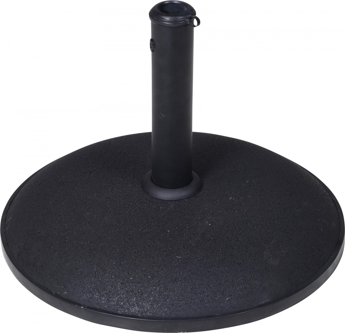 MaxxGarden Parasolvoet - beton - 25 kg - Zwart