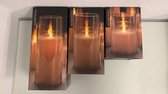 LED Kaarsen warm white XL - Drie stuks