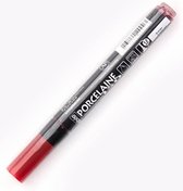 Pebeo Porcelaine |Scarlet Red - stift 1,2mm