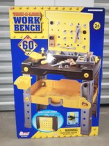 Take-A-Long Speelgoed Werkbank 60-delig - Gereedschap set