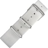 NATO Horlogeband G10 Military Nylon Strap Wit 20mm