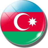 Akyol - Azerbeidzjan koelkastmagneet - Azerbeidzjan koelkastmagneet - Magneet koelkast - Souvenir Azerbeidzjan - Koelkastmagneetjes - Koelkastmagneet Azerbeidzjan