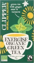 Clipper - Groene energise thee bio - 20 zakjes