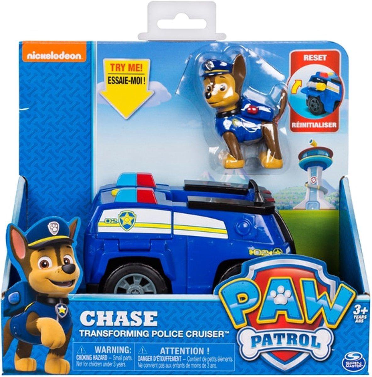 chase paw patrol transformer