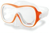 Intex Duikbril Wave Rider Unisex Pvc/polycarbonaat Oranje
