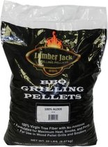 LumberJack BBQ pellets 100% Alder (els) grill pellets voor de barbecue