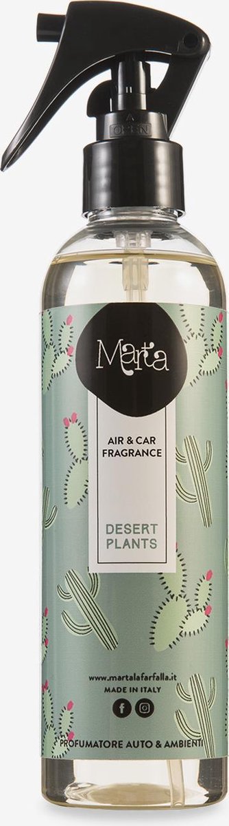 #luchtverfrisser MARTA LA FARFALLA Interieur Parfum - 250 ml - Luchtverfrisser spray - desert plants
