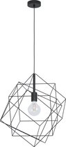 EGLO Straiton - Hanglamp - E27 - Ø 51,5 cm - Zwart