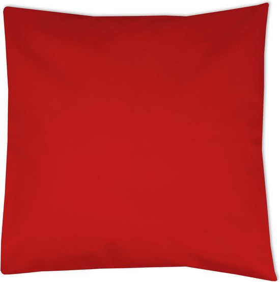 Kussenhoesje rood, 40 x 40 cm. | bol.com
