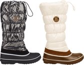 Winter-grip Snowboots Sr - Canadian Moon - Bruin/Wit - 40