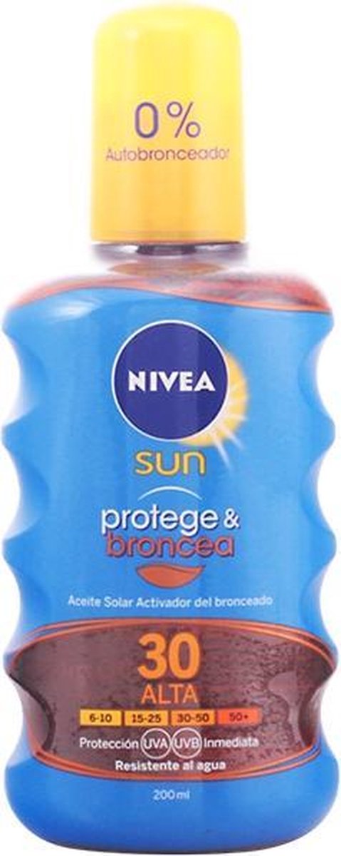 Bruinende Olie Nivea (200 ml) SPF 30