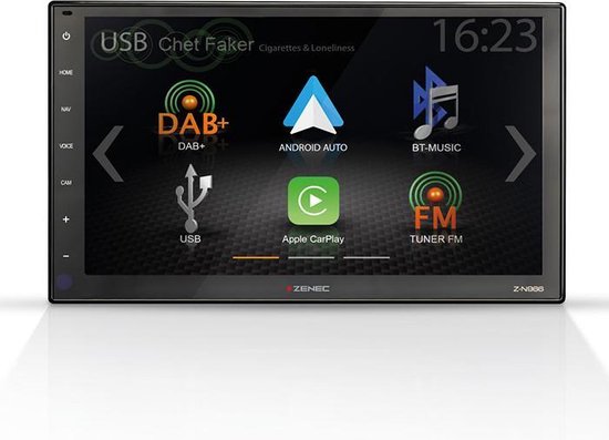 Zenec Z-N966MH Campernavigatie - 2DIN - 9 INCH - CarPlay - Android Auto