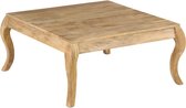 Salontafel Massief hout- koffietafel (Incl LW3D Klok) coffee table woonkamertafel