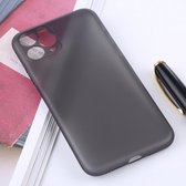 Voor iPhone 11 Pro Ultradunne Frosted PP Case (zwart)
