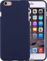 GOOSPERY SOFT FEELING voor iPhone 6 & 6s Liquid State TPU Drop-proof Soft Protective Back Cover Case (navy)