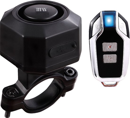Titan Fietsalarm (2022 Model ) Antidiefstal Fietsalarm Fietsslot Met Alarm