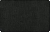 Motif bureaustoelmat - 90x120 cm - geluiddempend – vloerbeschermer - geschikt voor tapijt & harde vloeren – anti-slip rubber –  bureau accessoires – zwart