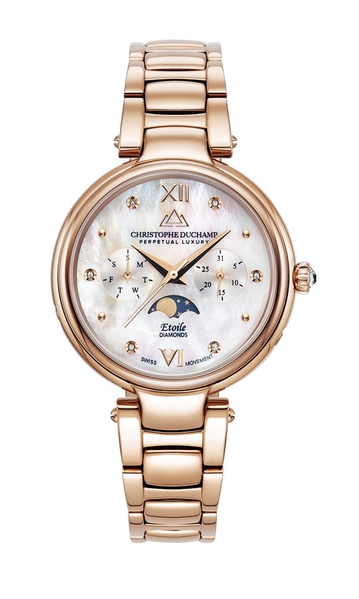 Christophe Duchamp ETOILE Or rose bol