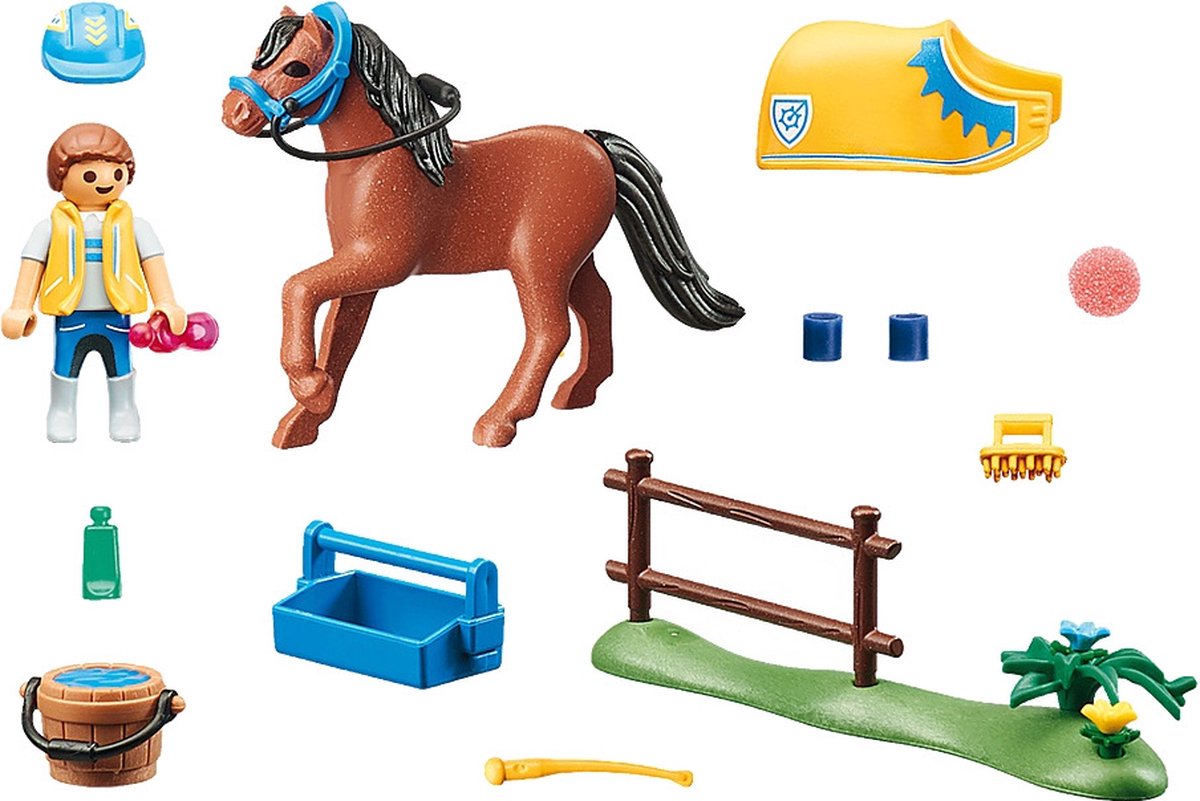 Soldes Playmobil Grande ferme avec silo et animaux (70132) 2024 au