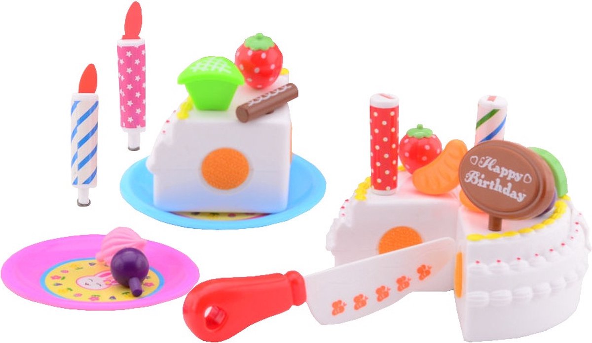 Johntoy Home and Kitchen verjaardagstaart - Speelgoedeten en -drinken - In vensterdoos — afbeelding 5