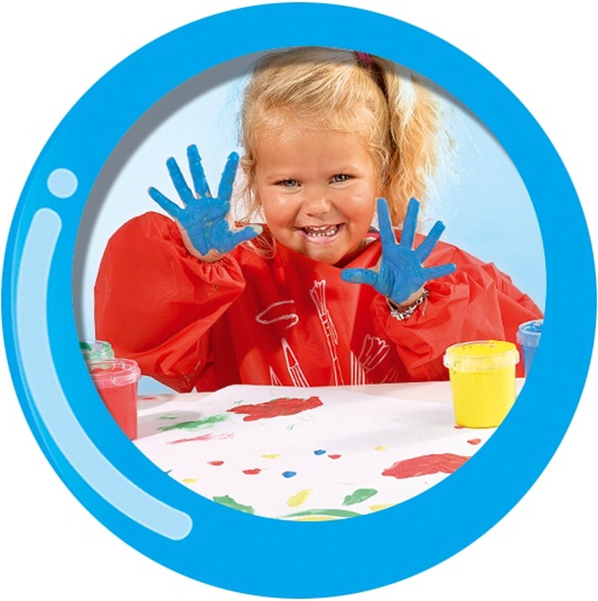 SES Creative - My First - Vingerverf - 4 kleuren – mengbaar – glutenvrij - makkelijk uitwasbaar - Verven voor de allerkleinsten – 4x145ml - Vanaf 1 jaar — afbeelding 7