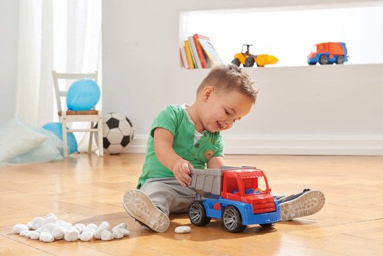 Lena Vrachtwagen Truxx Jongens 37,6 X 21,4 Cm Rood/blauw van Lena — afbeelding 2